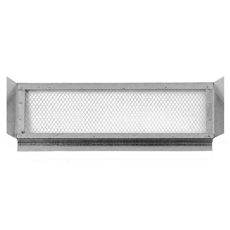 22 in x 6 in steel soffit eave vent box|22 x 6.